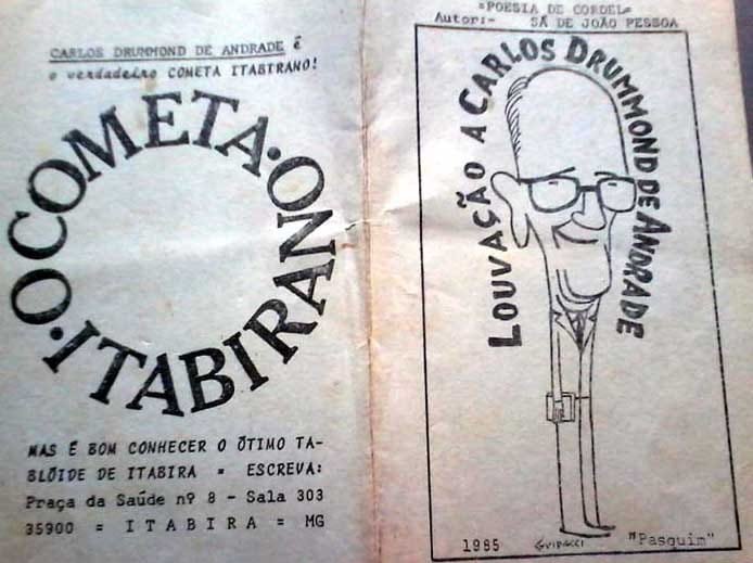 Louvação a Carlos Drummond de Andrade