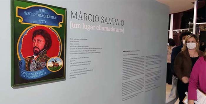 Márcio Sampaio abre exposição no Centro Cultural com homenagem pela sua história e compromisso com a cultura