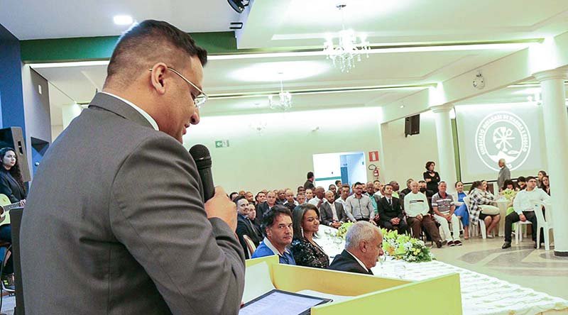 André Viana e diretoria tomam posse para mais um mandato à frente do Metabase, o maior sindicato dos mineiros da região de Itabira