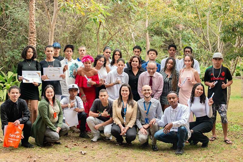 Programa Aprendiz Social forma a primeira turma em curso de capacitação pelo Senac em Itabira