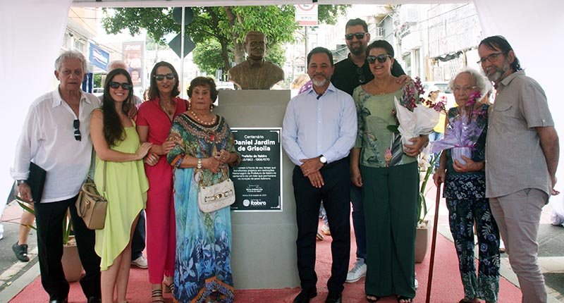 No aniversário de 175 anos, Itabira homenageia o ex-prefeito Daniel de Grisolia em seu centenário de nascimento