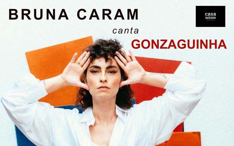 Bruna Caram canta Gonzaguinha na Casa Outono, BH, em projeto inspirado no livro Solo – Álbum das Glórias Musicais, de Genin
