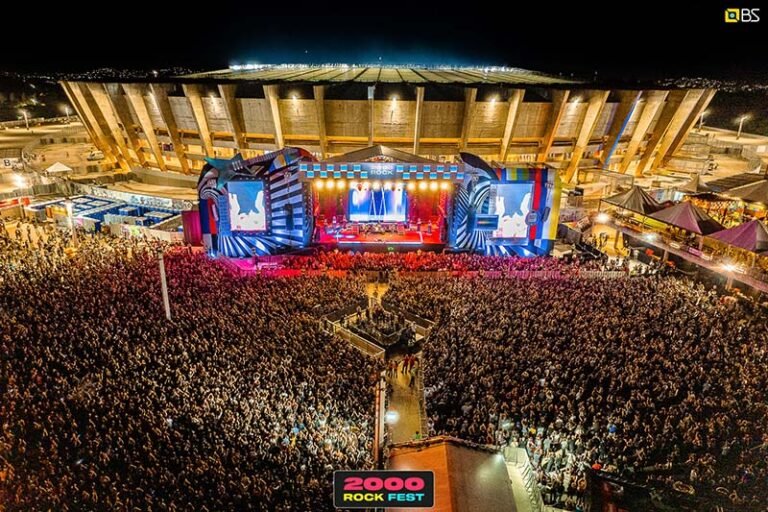 Esplanada do Mineirão volta a ser palco do 2000 Rock Fest, reunindo grandes nomes da música que marcaram toda uma geração