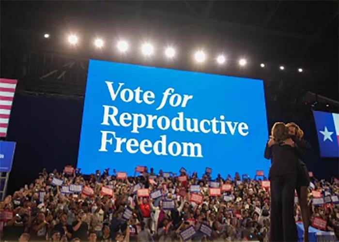 No coração da extrema direita, Kamala leva aborto ao centro da eleição dos EUA