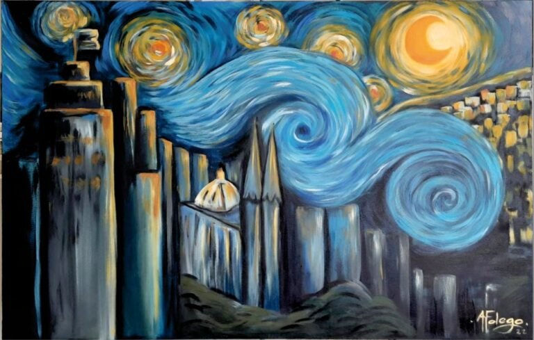 Mercadão recebe exposição de grafite inspirada em Van Gogh com olhar contemporâneo sobre São Paulo