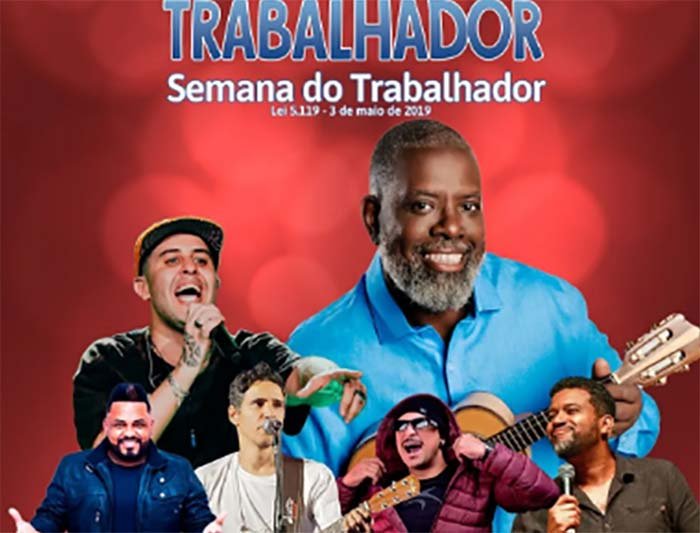 Itabira em festa celebra na Semana do Trabalhador os 80 anos do Sindicato Metabase com shows de Péricles e Bruno Diegues