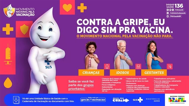 Dia D da vacinação contra a gripe, neste sábado, enfrenta resistência negacionista e baixa adesão em Itabira