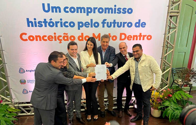 “Exemplo a ser seguido”, diz André Viana sobre o investimento de R$ 500 milhões da Anglo American em Conceição do Mato Dentro