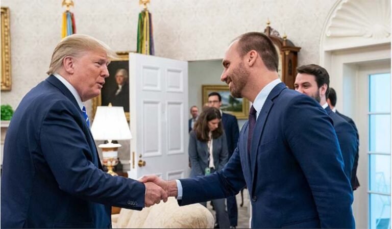 Como chegamos até aqui? A aliança de Eduardo Bolsonaro com Trump que pavimentou o tarifaço