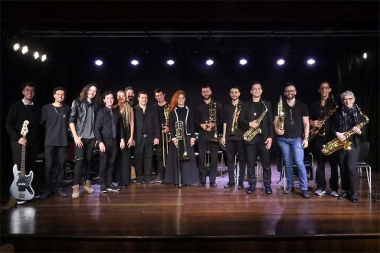 Big Band do Cefart se apresenta na praça Acrísio, nesta terça-feira (16), na Semana da Música de Itabira