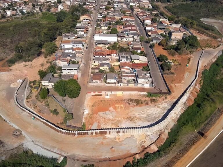 Vale intensifica segurança em Itabira com conclusão da ECJ2 e início das obras de reforço no dique Minervino