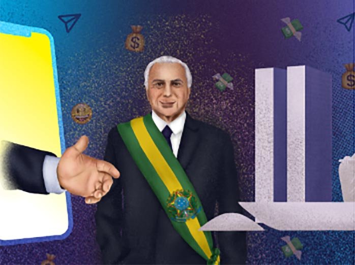 Nas sombras, um ex-presidente faz carreira representando as techs