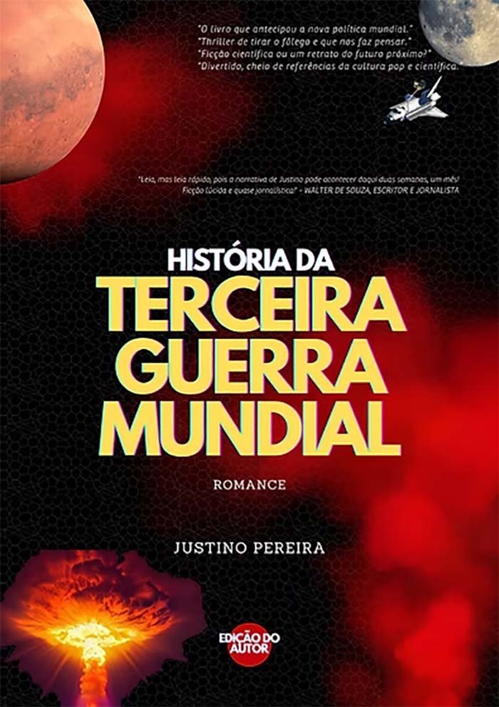 Romance sobre a Terceira Guerra Mundial é lançado nos 80 anos do fim da Segunda Grande Guerra
