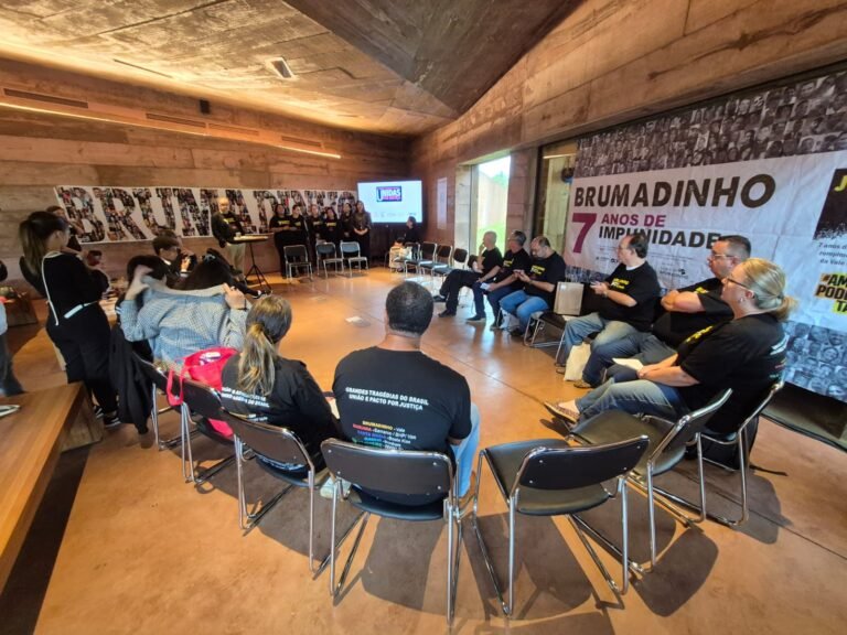 Encontro das associações de grandes tragédias em Brumadinho cria movimento “Unidas por Justiça” e resulta em carta inédita ao Judiciário e à sociedade