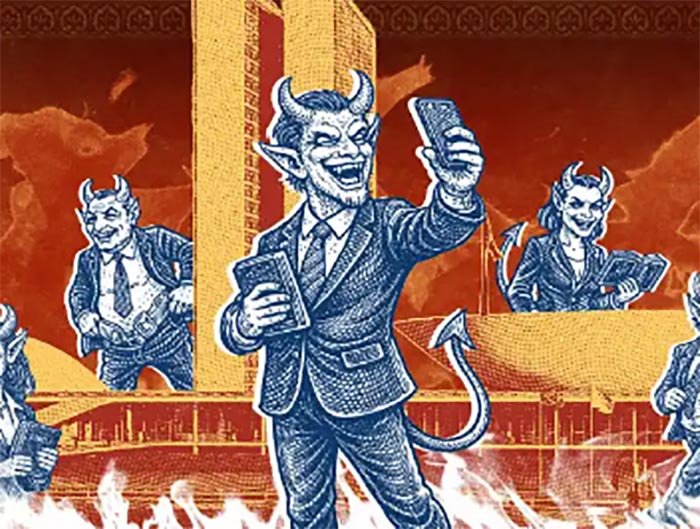 O evangelho da política segundo o diabo: como figura do mal absoluto afeta seu voto