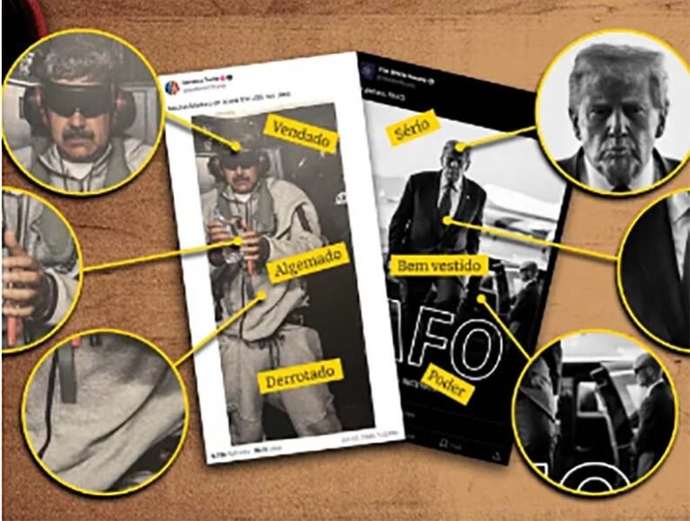 Trump usa imagens de ação na Venezuela para recados políticos e controle narrativo