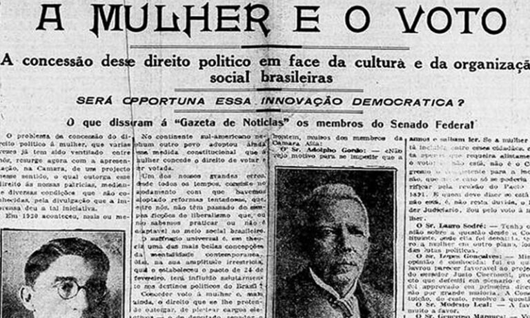 Há 94 anos, mulheres conquistam o voto, mas seguem minoria na política brasileira