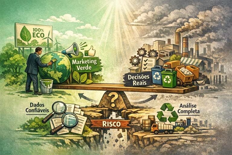 O risco do greenwashing não está na comunicação, mas nas decisões que ele influência