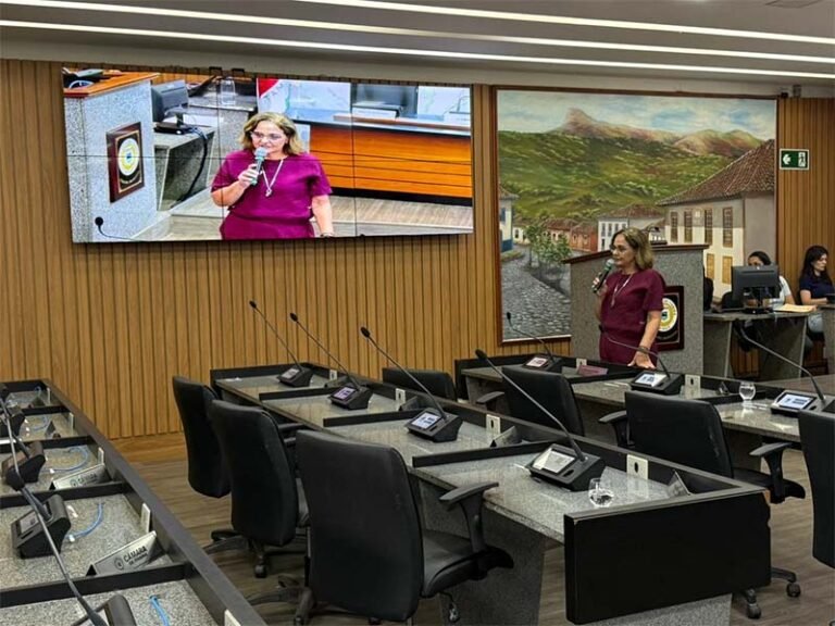 Secretária de Planejamento da Prefeitura de Itabira apresenta na Câmara balanço sobre valorização dos servidores