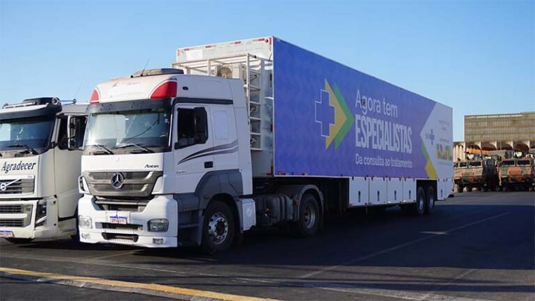Carreta da Saúde, do SUS, inicia atendimento em Itabira com tomografias até o fim de junho