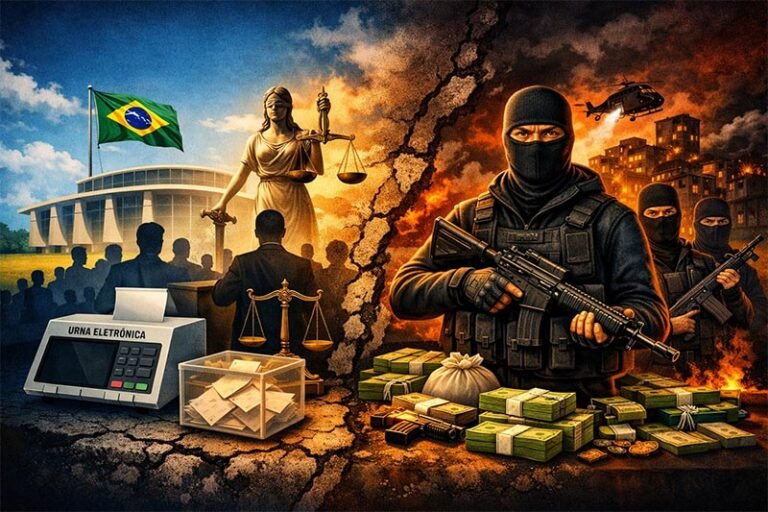 Quando o crime organizado disputa a democracia por dentro