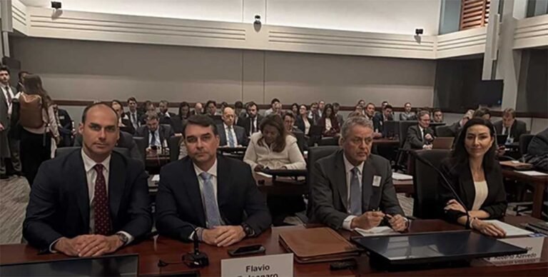 “Não terá impacto algum”, dizem especialistas sobre discurso de Flávio Bolsonaro nos EUA
