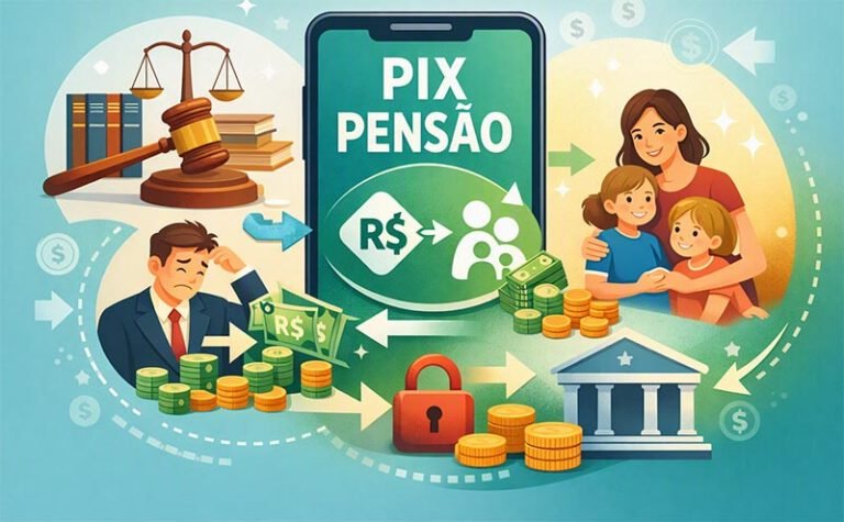 Nova lei do “Pix Pensão” cria transferência automática para pagamento de alimentos e amplia mecanismos de cobrança