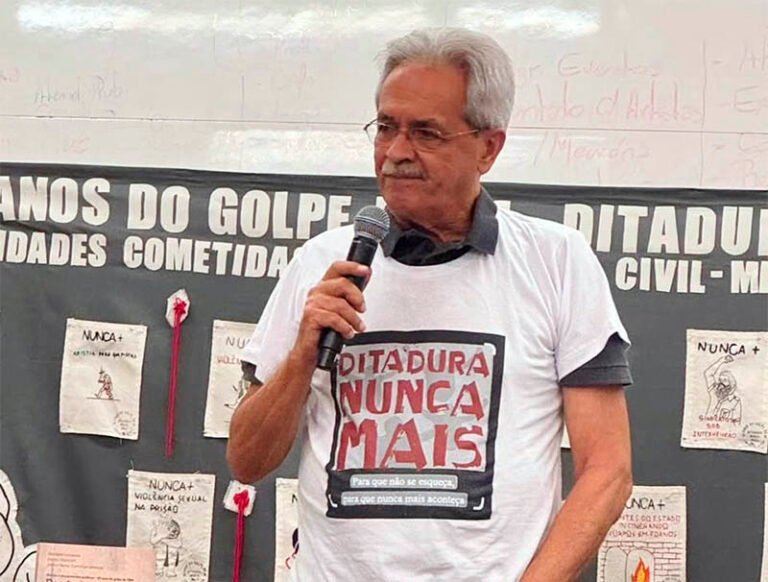 Ex-secretário de Direitos Humanos Nilmário Miranda lança livro em Itabira
