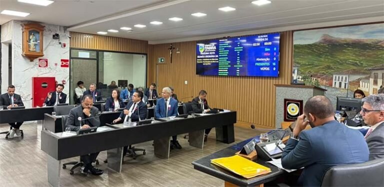 Câmara aprova adesão de Itabira a consórcio de saneamento em primeira votação
