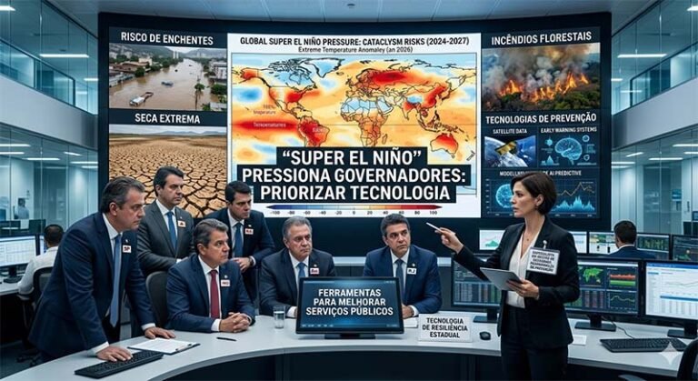 “Super El Niño” pressiona próximos governadores a priorizar tecnologia para prevenção de catástrofes