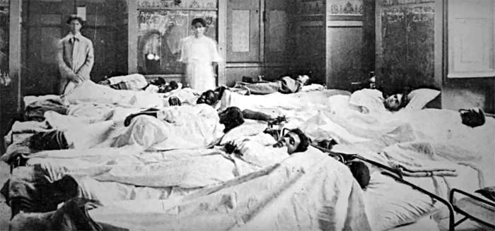 A gripe espanhola em Santa Maria de Itabira