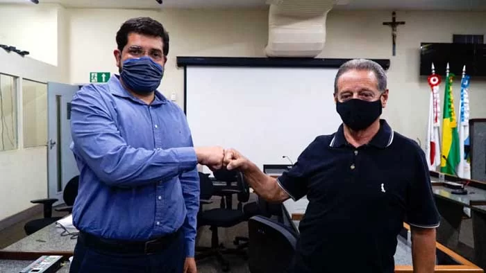 Ronaldo Magalhães e Gustavo Milânio, ambos do PTB, compõem chapa majoritária situacionista para a disputa da Prefeitura de Itabira