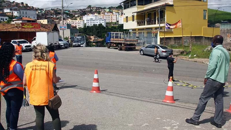 Simulado de evacuação por rompimento de barragem tem baixa adesão popular em Itabira