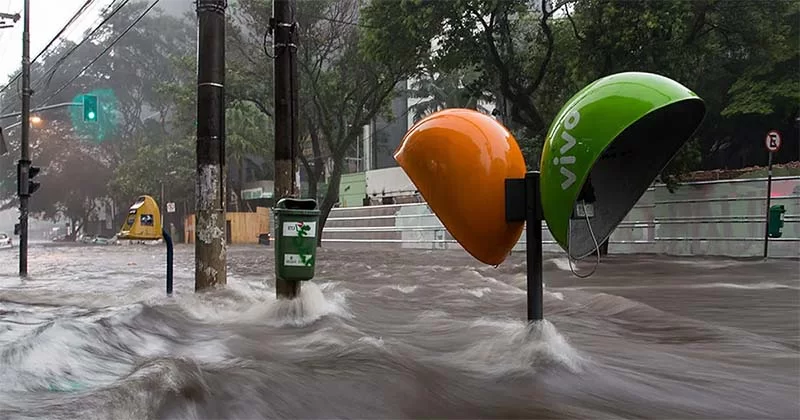 Chuvas intensas são sintomas do agravamento das mudanças climáticas
