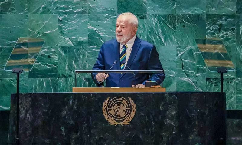 Mudança climática e desigualdade são os principais desafios globais, diz Lula, na ONU