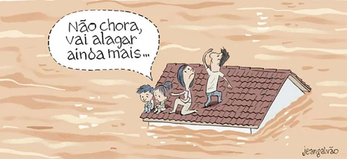 As crianças no telhado com os pais: duas gerações, duas percepções para a mesma vivência