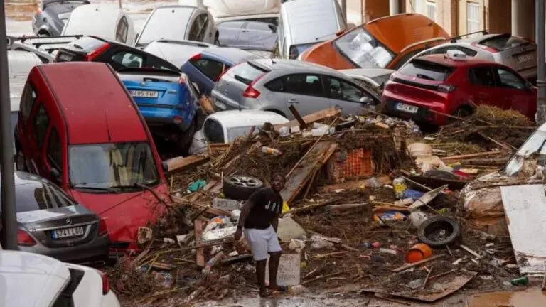 A temperatura global em outubro de 2024 e as tempestades na Espanha