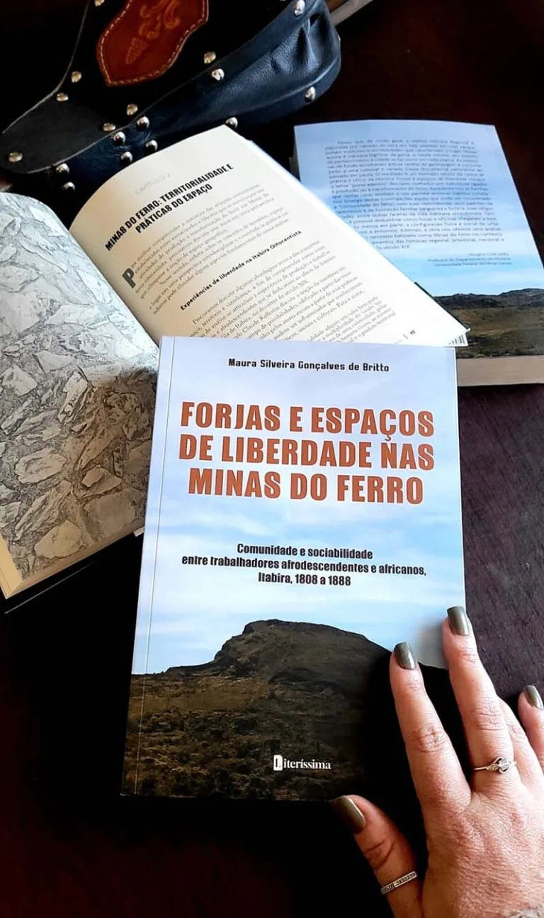 Historiadora itabirana lança livro sobre comunidades afrodescendentes na indústria do ferro no século XIX