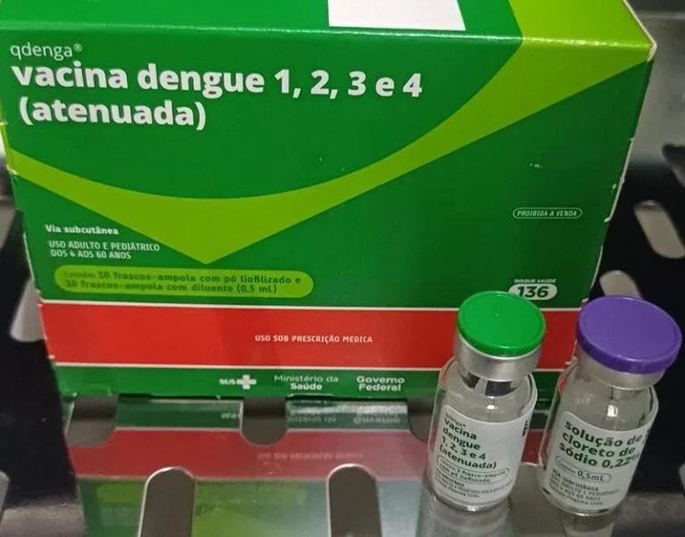 Itabira começa a vacinar crianças e adolescentes contra a dengue nesta segunda-feira (26)