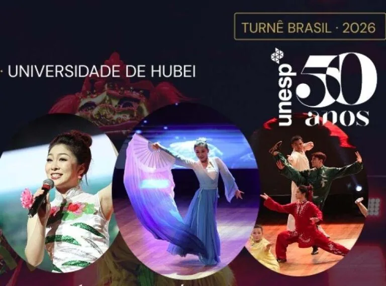 Espetáculo que integra linguagens artísticas chinesas chega ao Brasil em homenagem aos 50 anos da Unesp