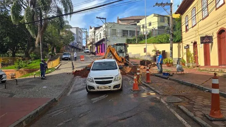 Interrupção temporária no abastecimento de água na região central de Itabira